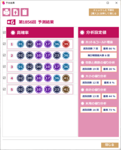 第1856回　2023/12/25(月)の結果