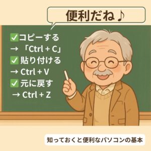 マウスを使わずに、キーボードで操作できる便利なショートカット3選