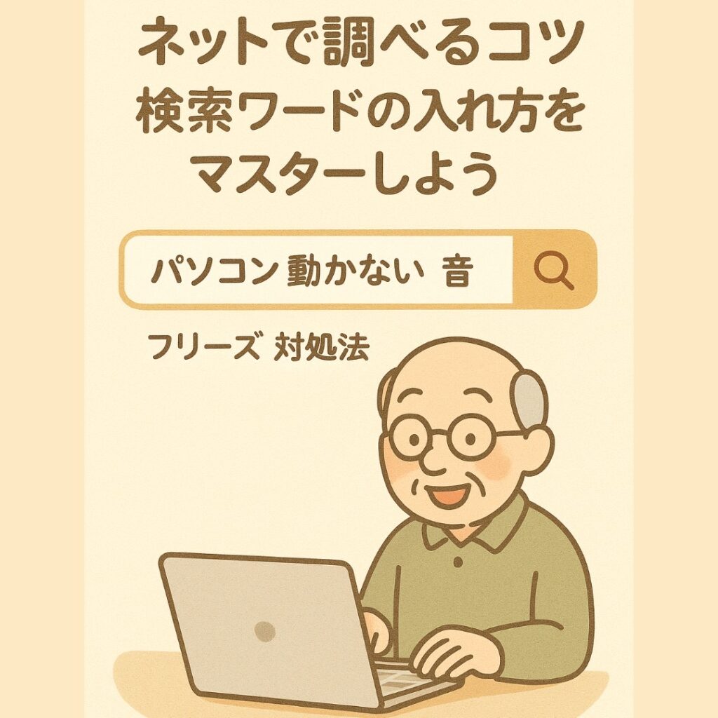 ネットで調べるコツ！検索ワードの入れ方をマスターしよう