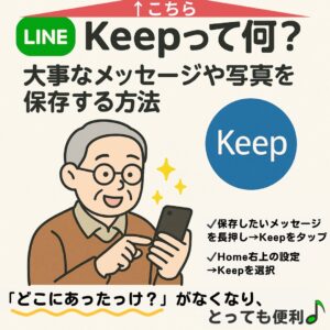 「LINE Keep」って何? 大事なメッセージや写真を保存する方法