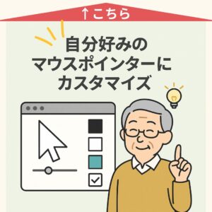 「自分好みのマウスポインター」にカスタマイズする方法
