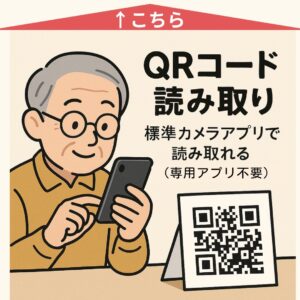 QRコードの読み取り方