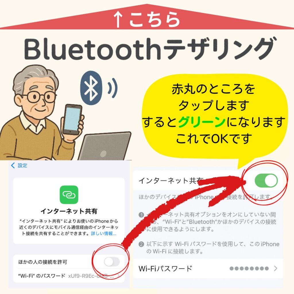 外出先や非常時にとても役立つ「Bluetoothテザリング」