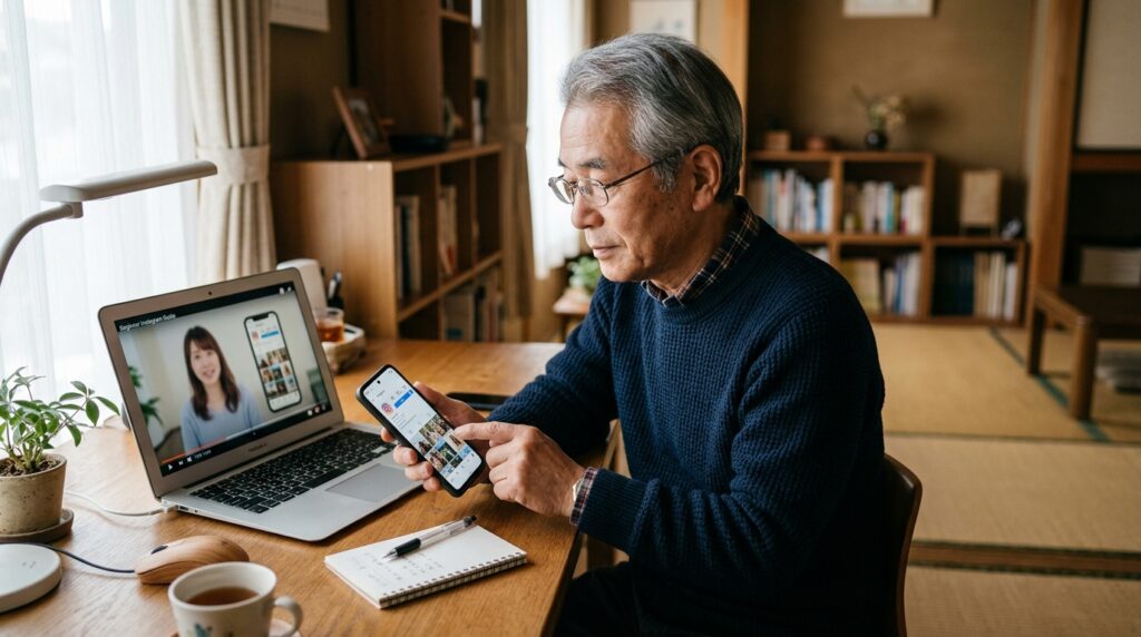 高齢者のInstagram利用が拡大！最新調査データで分かる、初心者向けInstagramの始め方